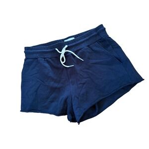 MATE the label black organic cotton shorts